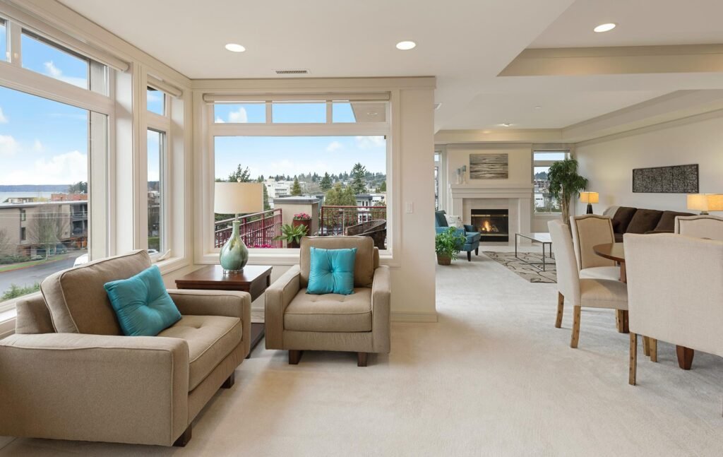 inside of an apartment